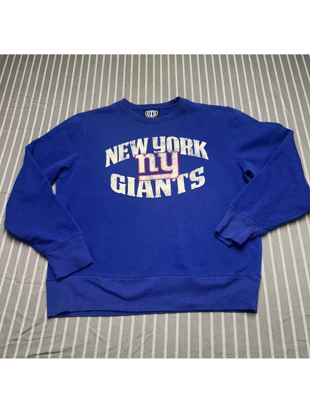 OTS New York Giants Pullover Sweatshirt Sz Large